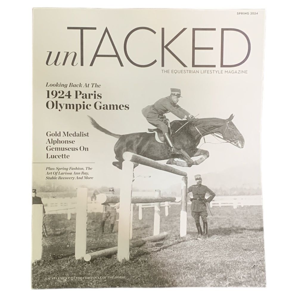 UnTacked Magazine Spring 2024 Gold Medalist Alphonse Gemuseus On Lucette